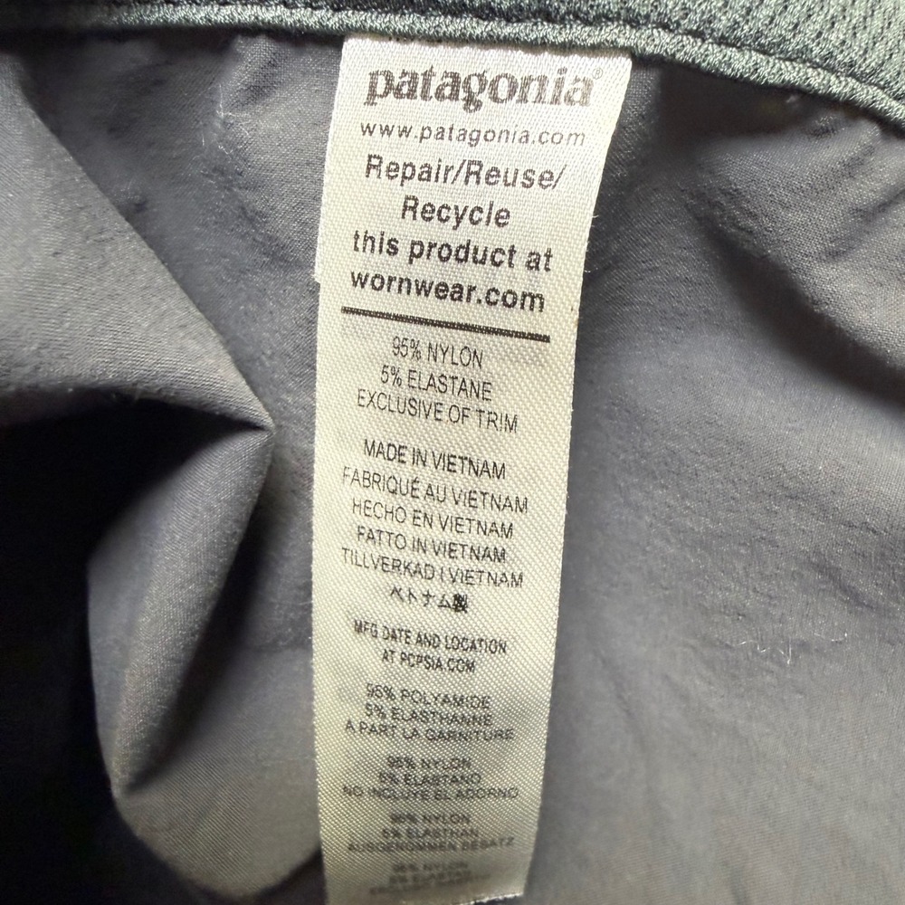 Patagonia Quandary Shorts Mens 36 7" Inseam Grey Forge Grey Performance Hiking - Picture 10 of 10